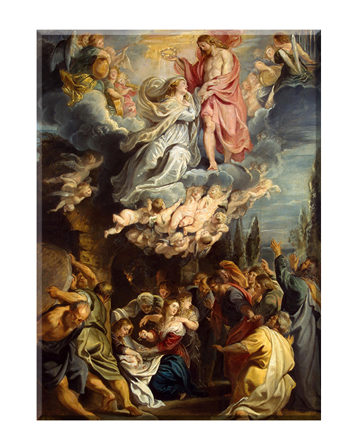 Ukoronowanie Najświętszej Maryi Panny - 01 - Obraz sakralny