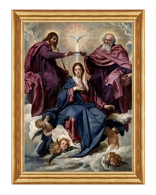 Ukoronowanie Najświętszej Maryi Panny - 03 - Obraz sakralny