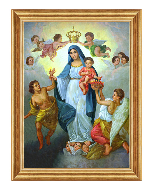 Ukoronowanie Najświętszej Maryi Panny - 04 - Obraz sakralny