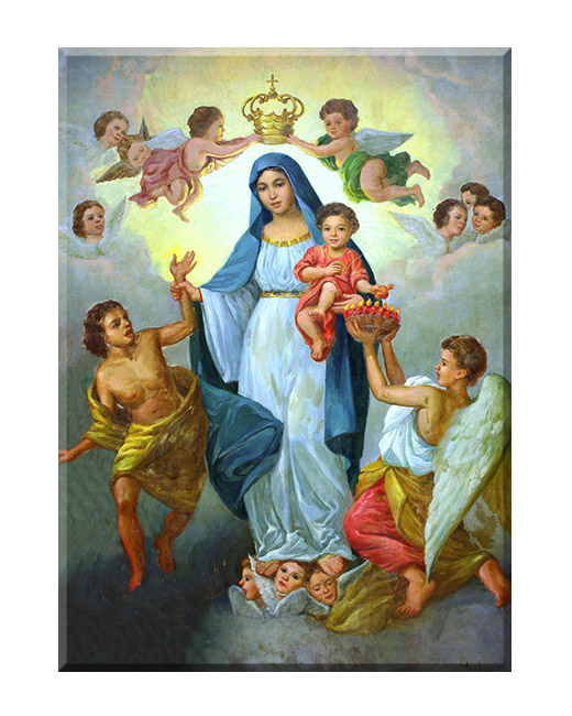 Ukoronowanie Najświętszej Maryi Panny - 04 - Obraz sakralny