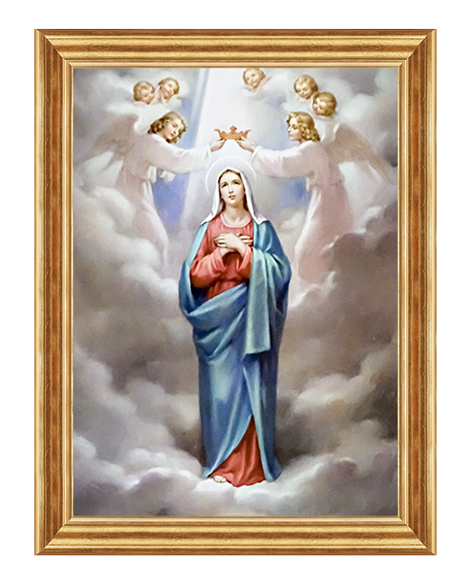 Ukoronowanie Najświętszej Maryi Panny - 05 - Obraz sakralny