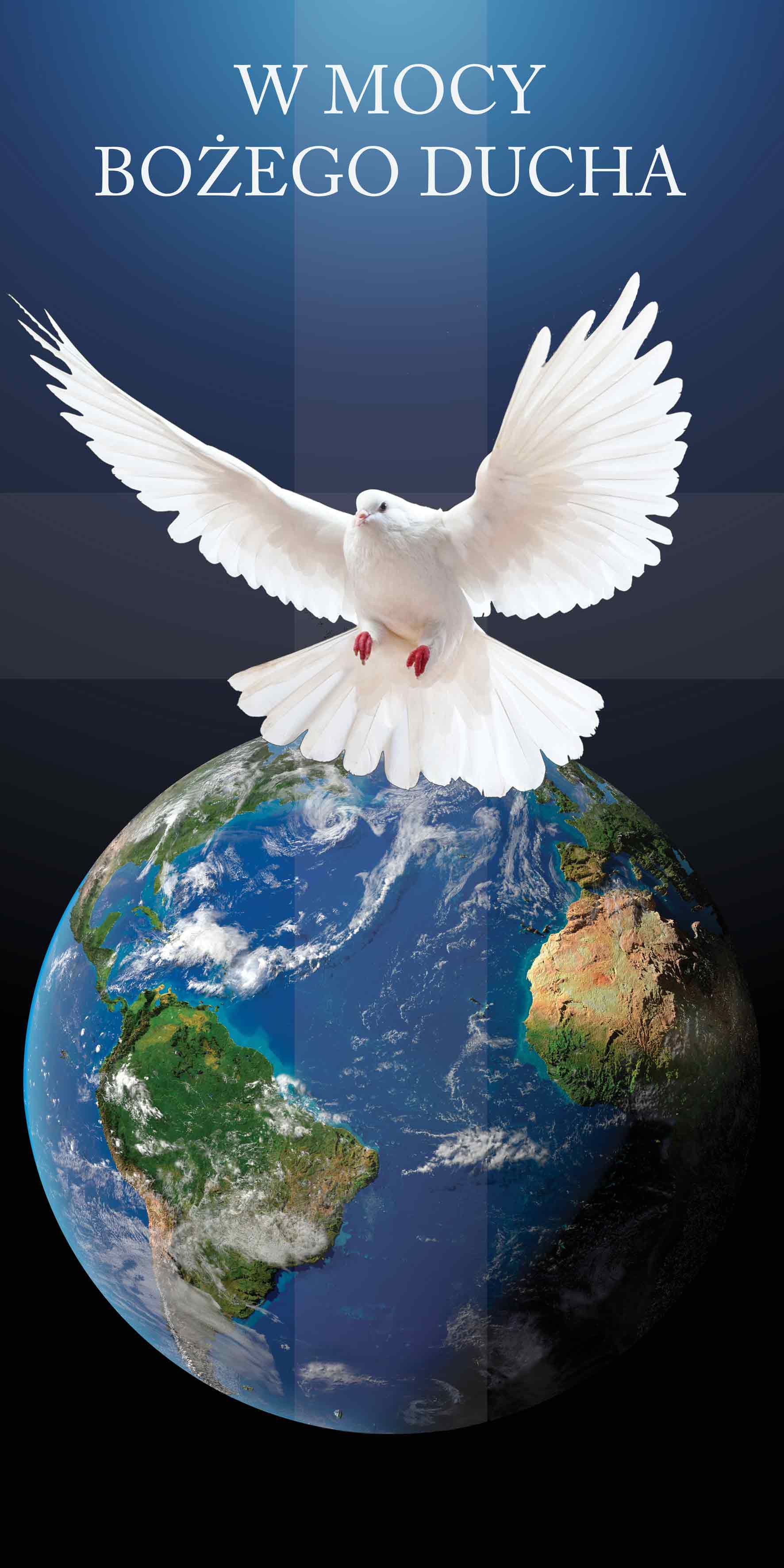 W mocy Bożego Ducha - 03 - Baner religijny - 100x200 cm