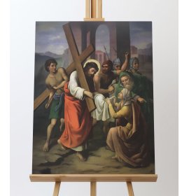 Weronika ociera twarz Jezusowi - Stacja VI - Kraków
