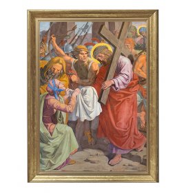 Weronika ociera twarz Jezusowi - Stacja VI - Wiedeń