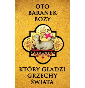 Wielkanoc - Oto Baranek Boży - 15 - Baner religijny - 150x240 cm
