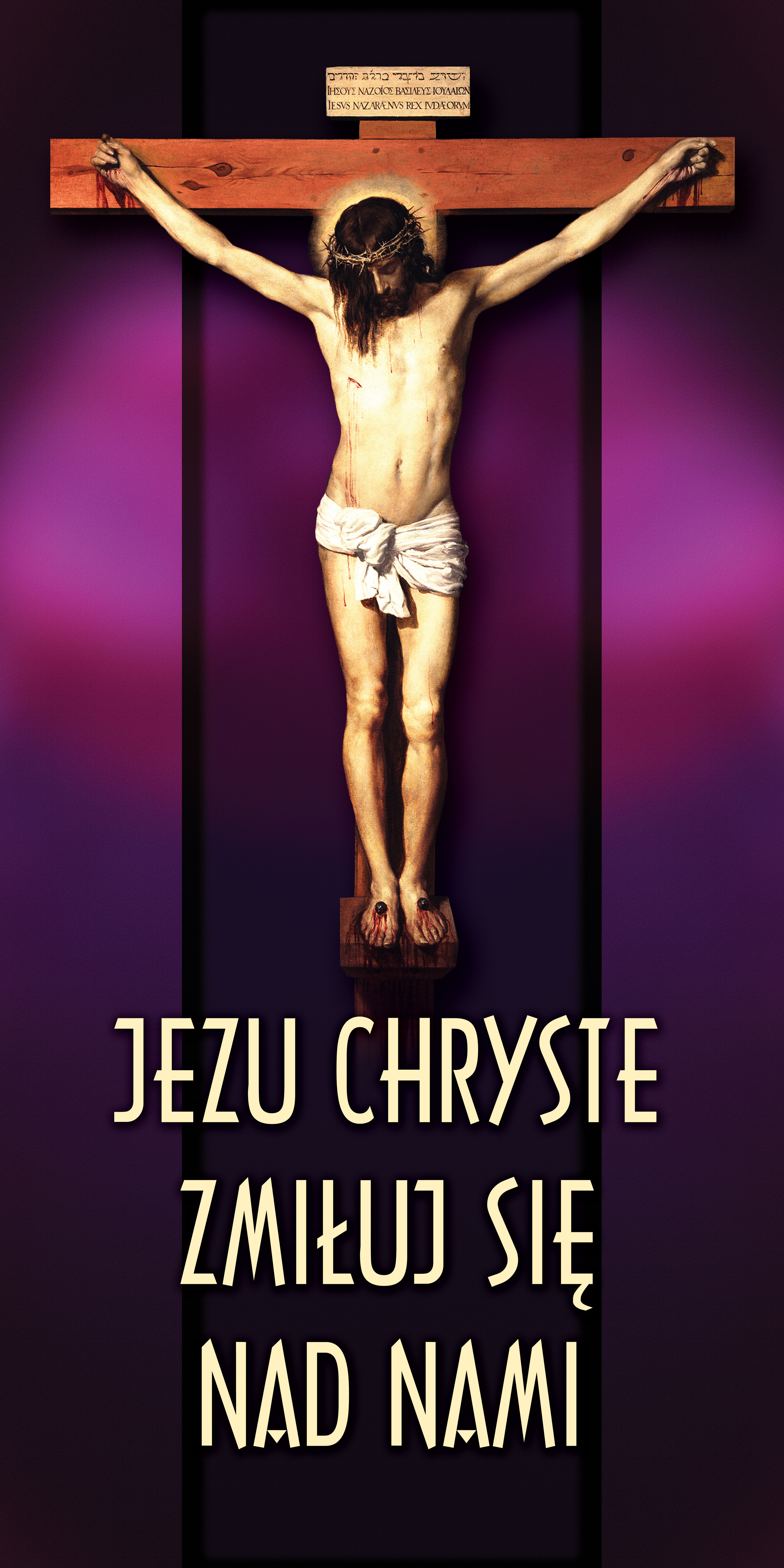 Wielki Post - 06 - Baner religijny - 150x300 cm