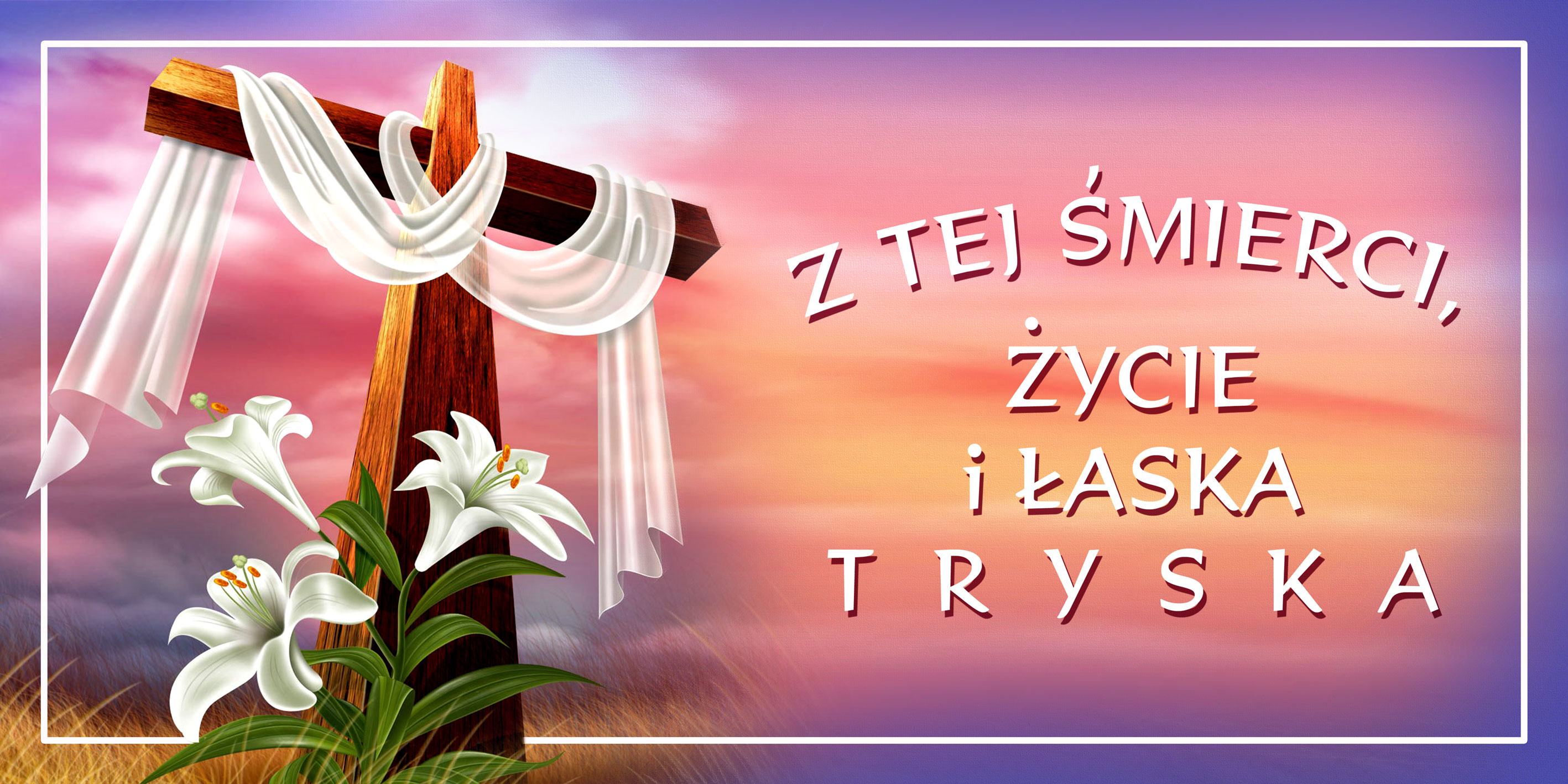 Wielki Post - 08 - Baner religijny - 200x100