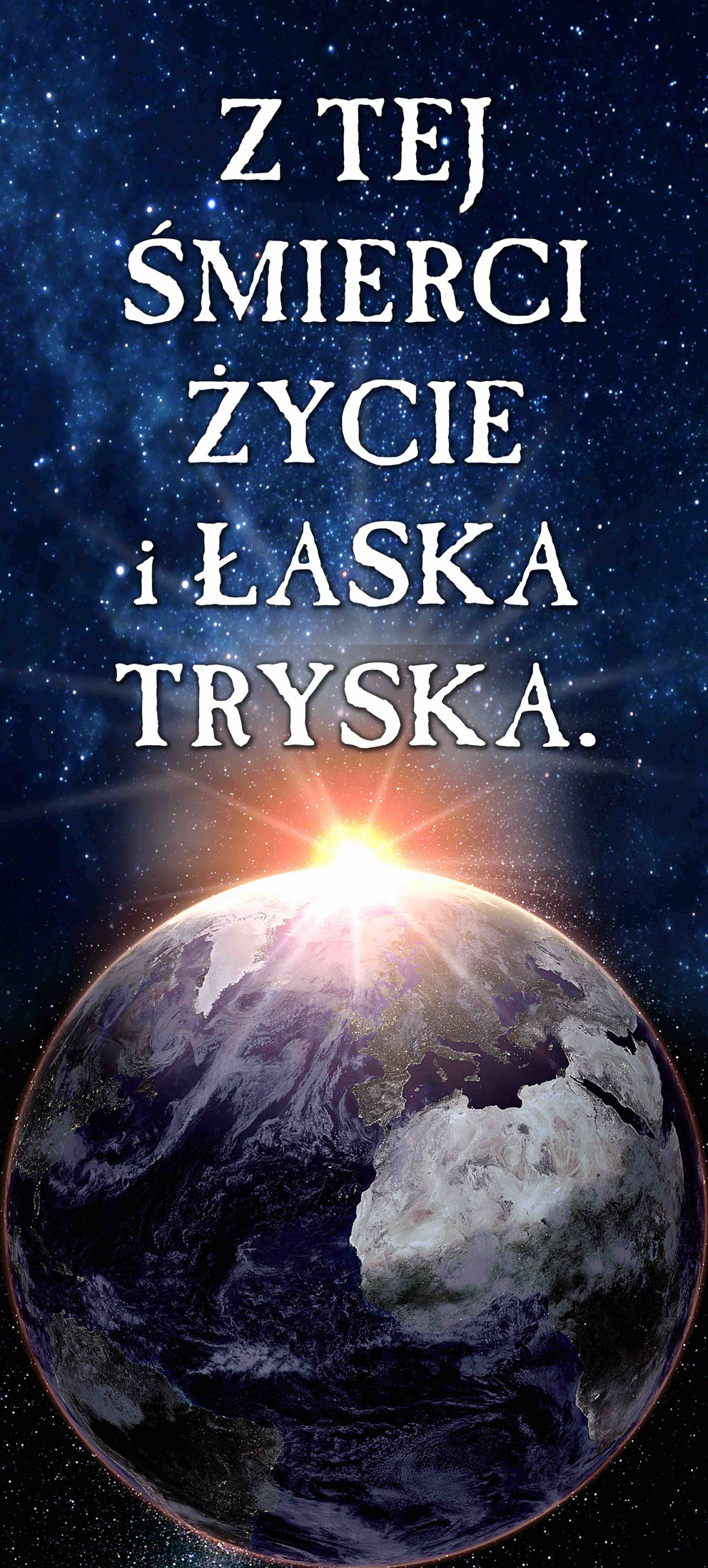 Wielki Post - 09 - Baner religijny - 140x310 cm