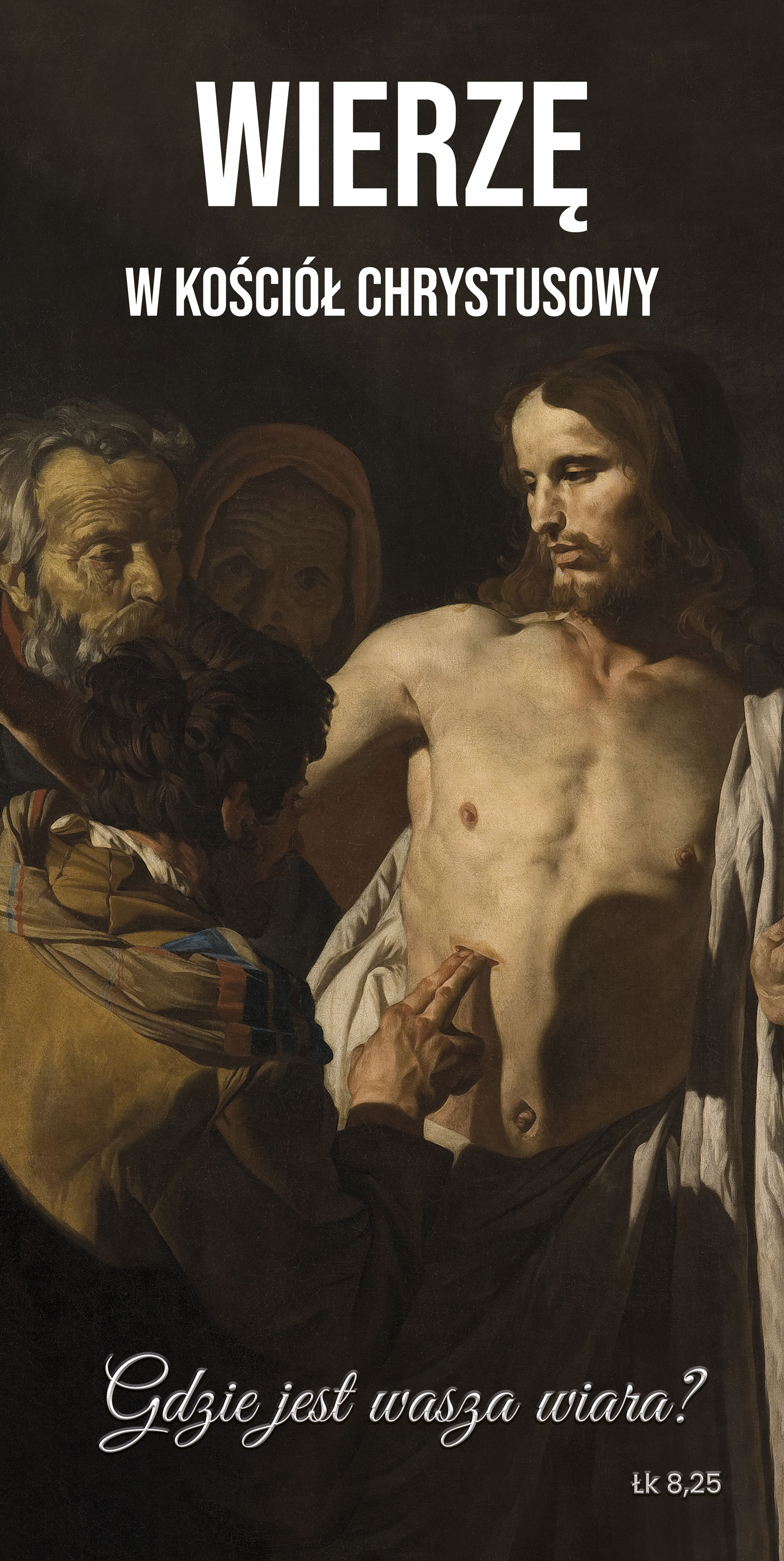 Wierzę w Kościół Chrystusowy - 09 - Baner religijny - 100 x 200 cm