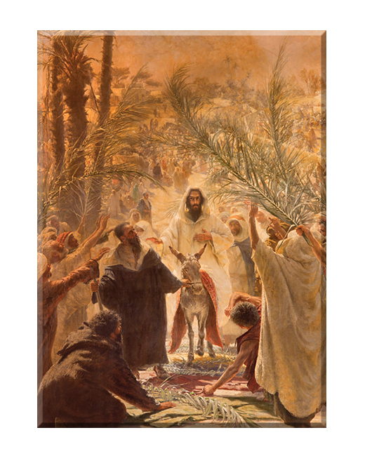 Wjazd do Jerozolimy - 01 - Obraz religijny