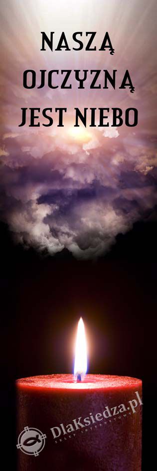 Wszystkich Świętych - 02 - Baner religijny - 100x300 cm