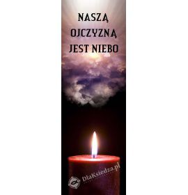 Wszystkich Świętych - 02 - Baner religijny - 100x300 cm