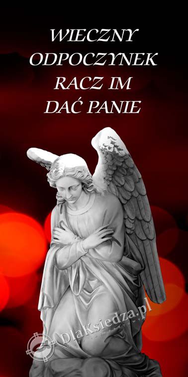 Wszystkich Świętych - 04 - Baner religijny - 100x300 cm