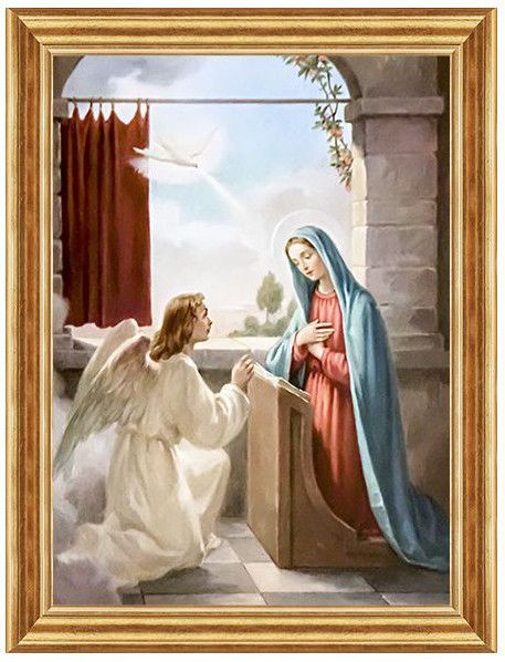 Zwiastowanie Najświętszej Maryi Pannie - 02 - Obraz sakralny