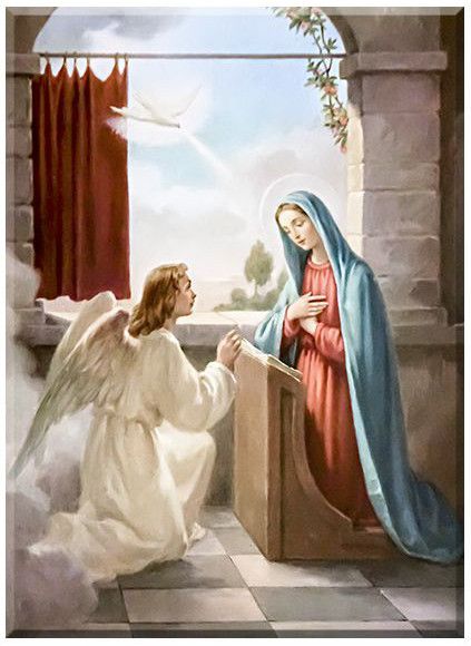 Zwiastowanie Najświętszej Maryi Pannie - 02 - Obraz sakralny